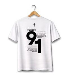 White T-shirt | Psalm 91
