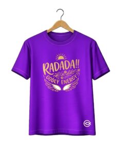Purple T-shirt | Radada! Godly Energy