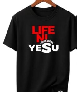 Black T-shirt | Life Ni Yesu