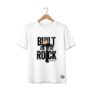 White T-shirt | Built On The Rock