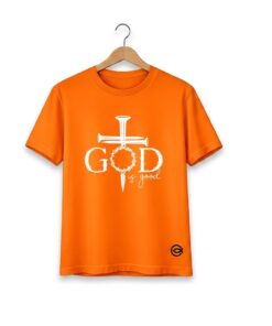 Orange T-shirt | God Is Good