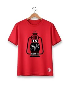 Red T-shirt | God is Light
